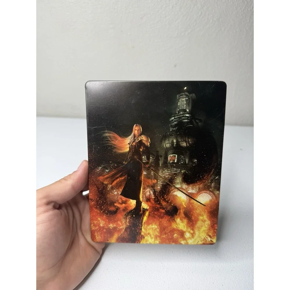 Final Fantasy VII Remake Steelbook Sony PlayStation 4 PS4 Play Disc & Data Disc